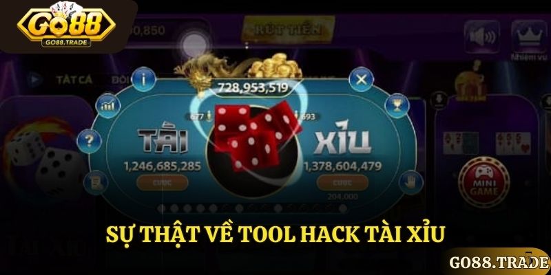 Đặc điểm của tool hack tài xỉu Go88