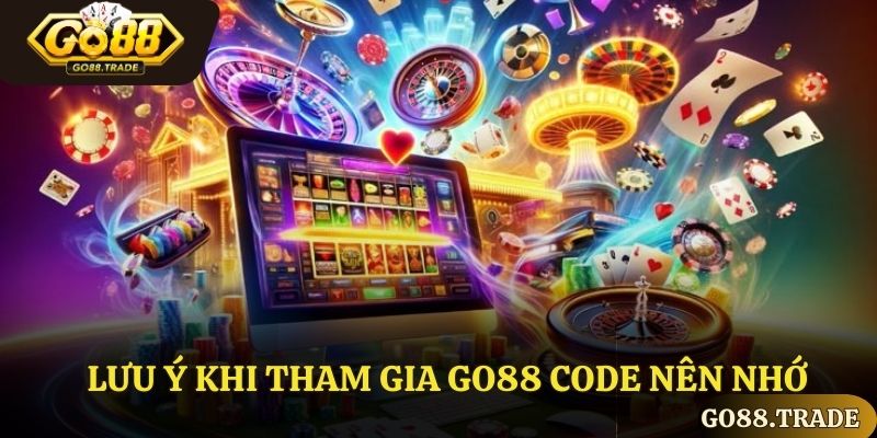 Lưu ý khi tham gia Go88 code nên nhớ